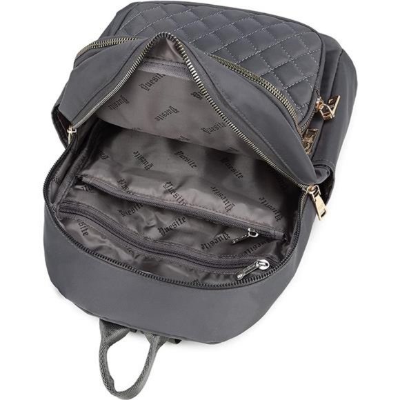 Gazigo Backpack for Women, Nylon Travel Backpack Purse Black - Picture 5 of 5